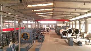 Pipe extrusion line manufacturing site