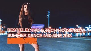 🏝 Best Electro & Tech House Ibiza Summer Dance Mix July 2018 Part one 🏝