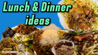 Lunch and dinner ideas | දවල් සහ රෑ කෑමට අදහස් කිහිපයක් | #lifeingermany | #lunchideas #dinnerideas