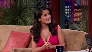 Salma Hayek busty in red dress.  #7  VIDEO LOOP!