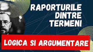 Bac Logica si argumentare, Raporturile dintre termeni si reprezentarea lor grafica