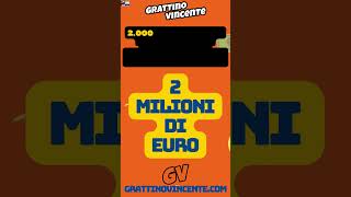 Vinti 2 milioni di euro in Puglia #shortsvideo #grattaevinci #shorts #short #grattaevincidioggi