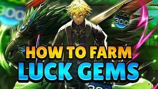 How To Get Units To 300 LUCK! "Grand Summoners"