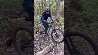 MTB Narrow Log Ride! 👊💯