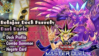 TUTORIAL DECK PURRELY DARI BASIC YUGIOH MASTER DUEL 2023