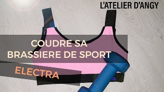 COUDRE SA BRASSIERE DE SPORT : Bra sport Electra  - tuto couture