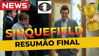 TERMINOU o SINQUEFIELD eletrizante de XADREZ