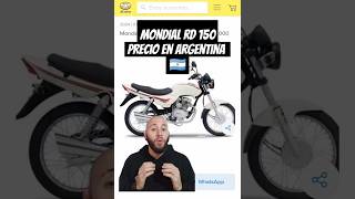 PRECIO MONDIAL RD 150 ARGENTINA #motovlog #mondial #moto #motorcycle #motos #150