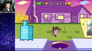 This is Hoodla’s Fault | Fairly Oddparents GBA Blind Race w/ JonBallaTV | Stream VOD