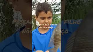 pescaria com o filho + Várzea das Flores =  Peixe