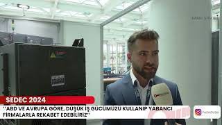 SEDEC 2024 | GÖKSER ARGE SAVUNMA HAVACILIK AR-GE MÜHENDİSİ ALİ EMEK RÖPORTAJI