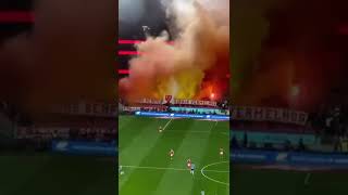 🇵🇹 Benfica - FC Porto, Diabos Vermelhos pyro show 10.11.2024