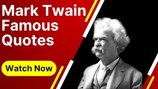 Mark Twain / Samuel Langhorne Clemen’s Famous Quote #shortsvideos