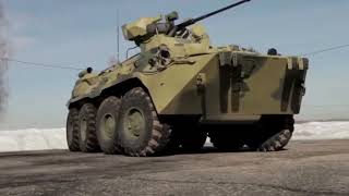 Belarusian Army Receives Second Batch of BTR 82A 8X8 Armored Personnel Carriers