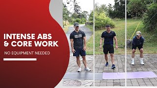 Intense Abs & Core Work (Follow Along)