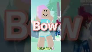 Bow! Bow! Bow! #robloxshorts  #ttd3 #Brixdino #fyp #foryou