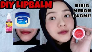 DIY LIP BALM Pemerah Bibir Alami || Gampang Banget Bikinnya!!