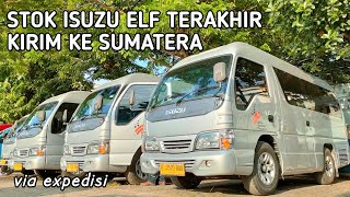 Kirim 9 Unit Isuzu Elf NKR55 Tahun 2016 Stok Terakhir