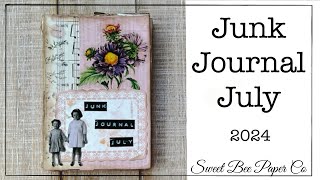 Junk Journal July - Making my Journal