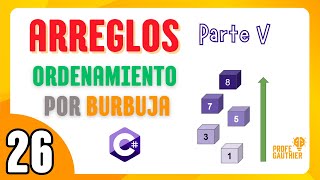 🟣 CLASE 26 - ARREGLOS: ORDENAMIENTO POR BURBUJAS