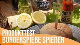 Test: Burgerspieße "Spießer" im 6er Set aus Edelstahl | Produkttest von Peter