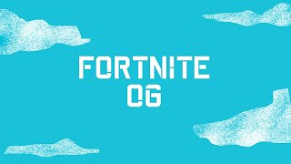 OG player plays Fortnite OG for the last time