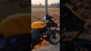 Suzuki gsxr yellow black colour mara life ka pahala payer Bangladesh Fast bicke #youtubeshorts