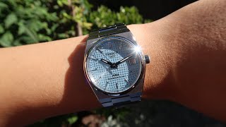 Ep. 1,430: WRISTWATCH NUMBER TWO!! | Unboxing the Tissot PRX Powermatic 80 35mm Ice Blue