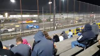 Final laps of the Modified Feature at New Egypt Speedway on Saturday May 27,2023