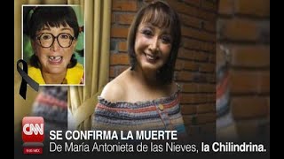 ➕ Triste Final de la Actriz MARIA ANTONIETA DE LAS NIEVES la CHILINDRINA | Descansa en paz