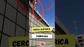 Condomínios INseguros: Cerca elétrica danificada