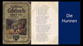 Die Hunnen, Gedicht von F. W. Weber (1813-1894)