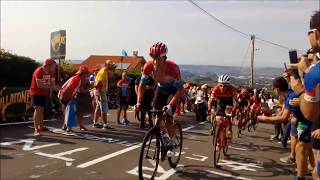 Vuelta a España 2017 - Etapa 19 - Caso - Gijón: Paso por San Martín de Huerces