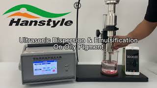 Ultrasonic Dispersion And Emulsification Experiment On Oily Pigment