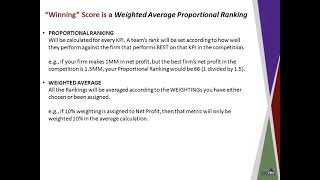 Sim Tip - Proportional Ranking