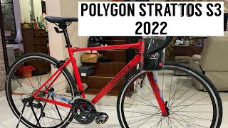 POLYGON STRATTOS S3 2022 REVIEW WARNA MERAHNYA NGEJRENG BANGET