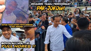 MAS DAVID BLIZZARD SENANG BISA FOTO BARENG PAK JOKOWI