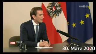 Kurz: "In Österreich bald die Situation, dass jeder jemanden kennt, der an Corona verstorben ist."