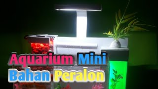 aquarium mini dari pipa pvc aquarium from pvc pipes aquarium unik