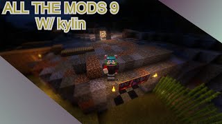 ADHD guy builds a cave in All The Mods 9 Ep.1