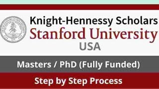 Stanford University Scholarships USA - Fully Funded