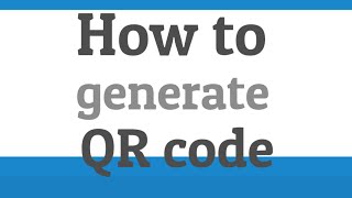 Document Scanner: How to use QR generator tool