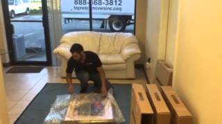 How to pack picture frames by Top Notch Movers.