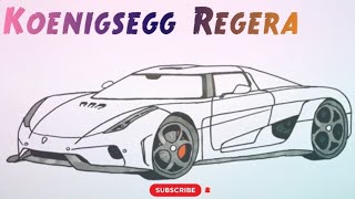 "Master the Art of Drawing a Koenigsegg Regera!"