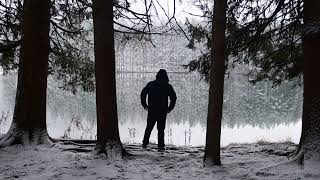 Winter snow hike in 4k resolution