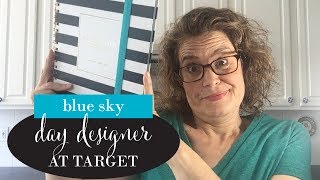 Blue Sky Day Designer from Target Weekly Hourly Academic planner 2017 - 2018