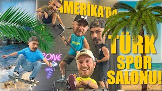 Amerika'da Türklerin Açtığı Spor Salonu | California Style Antreman Yaptik w/@anllguler@OguzKutman