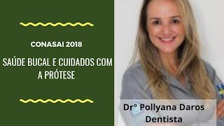 Saúde bucal do idoso e os cuidados com a prótese - Dentista Pollyana Daros