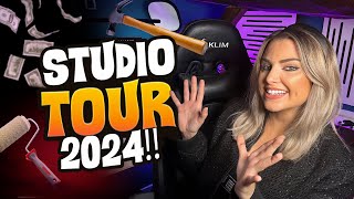 MY HOME STUDIO TOUR 2024 I Mon studio de 6m2 (optimisation, prix, équipements ...)