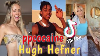 Hugh Hefner ppcocaine tiktok compilation dance challenge trend 2021 || Hugh Hefner tiktok challenge